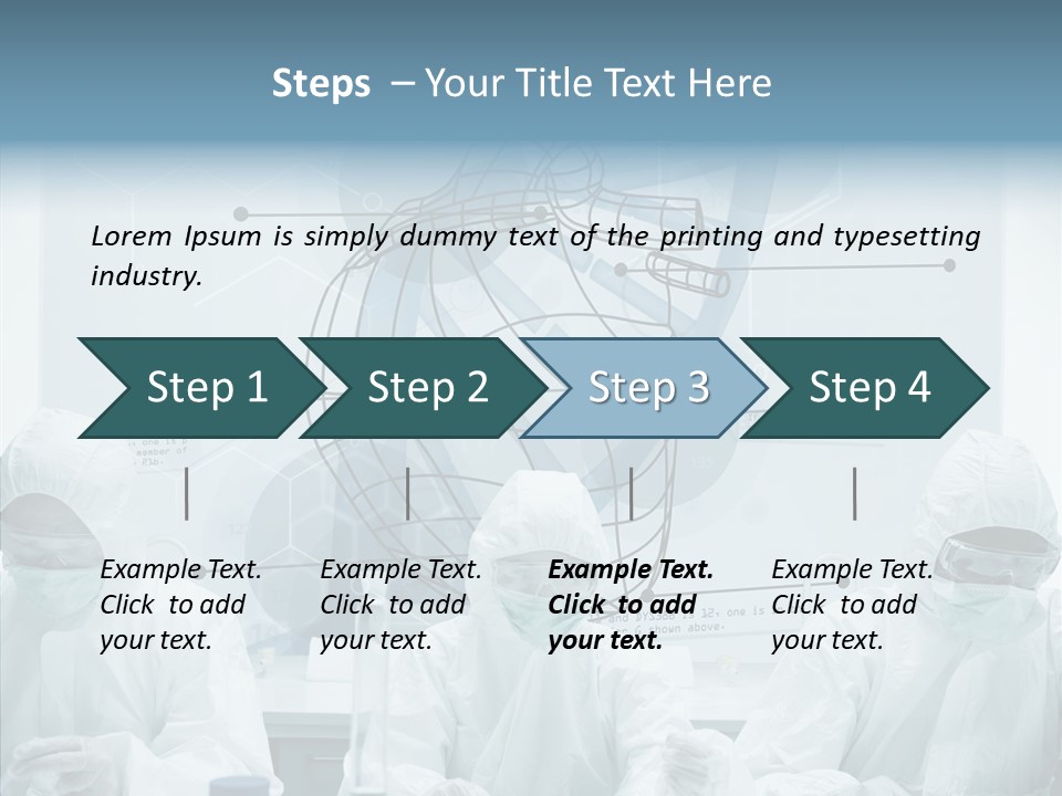 Beaker Hispanic Experimenting PowerPoint Template