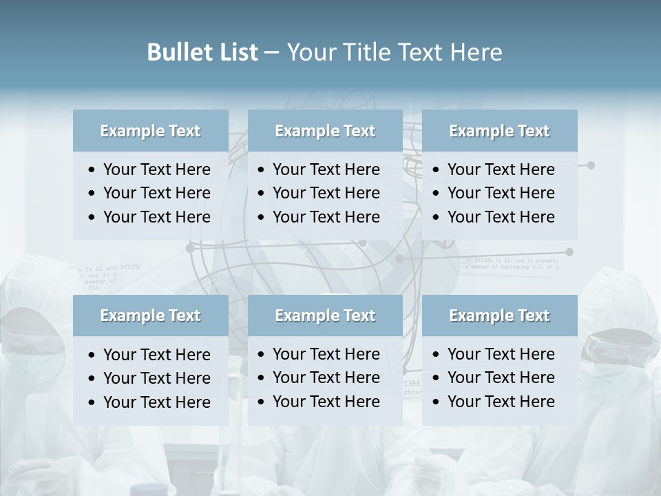 Beaker Hispanic Experimenting PowerPoint Template