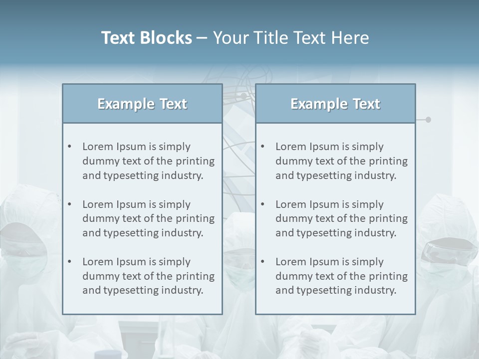 Beaker Hispanic Experimenting PowerPoint Template