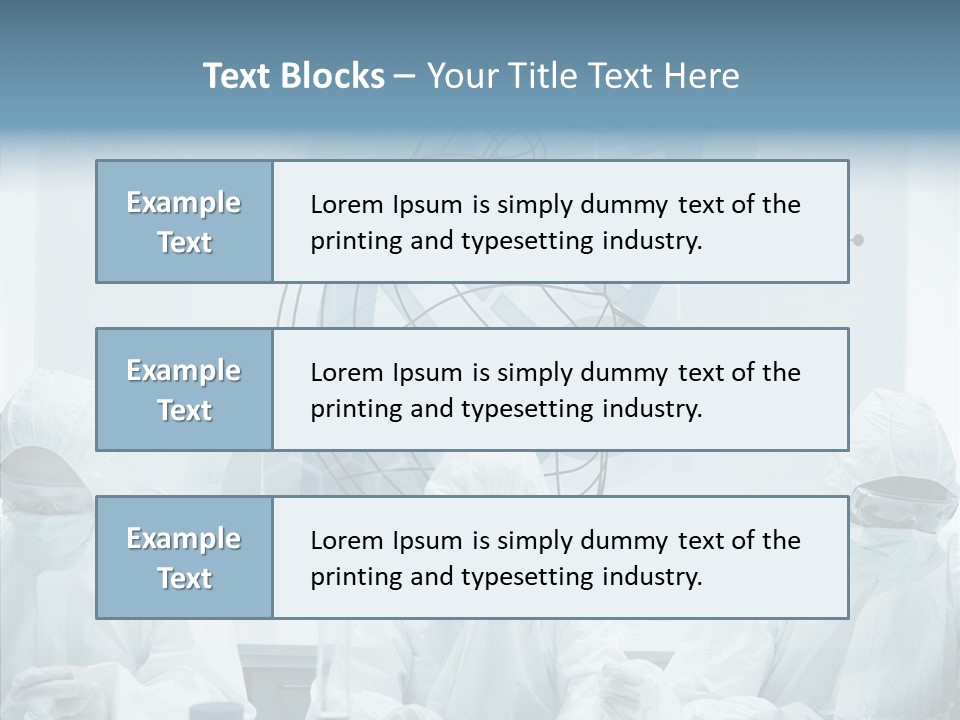 Beaker Hispanic Experimenting PowerPoint Template