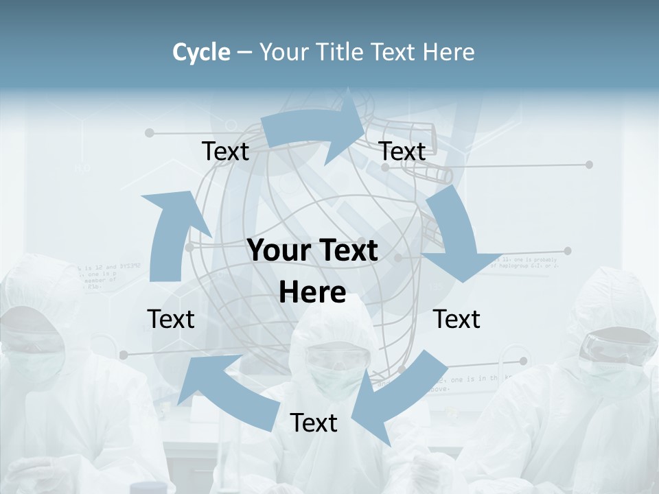 Beaker Hispanic Experimenting PowerPoint Template