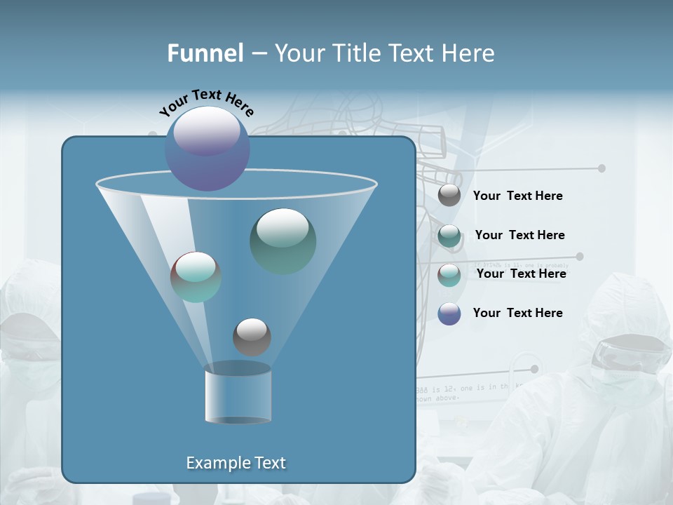 Beaker Hispanic Experimenting PowerPoint Template