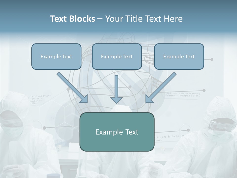 Beaker Hispanic Experimenting PowerPoint Template