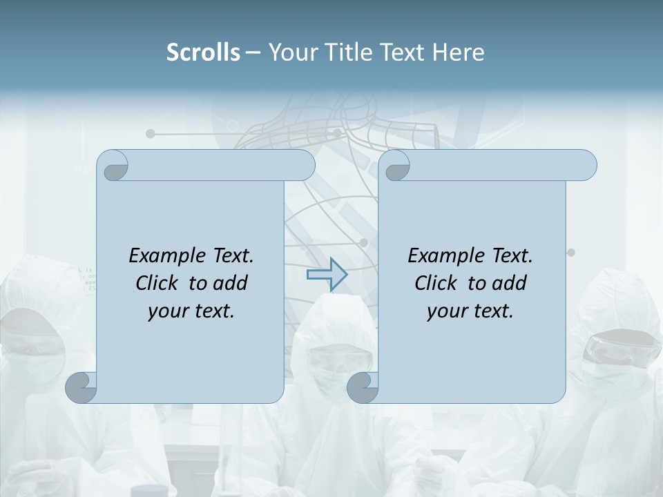 Beaker Hispanic Experimenting PowerPoint Template