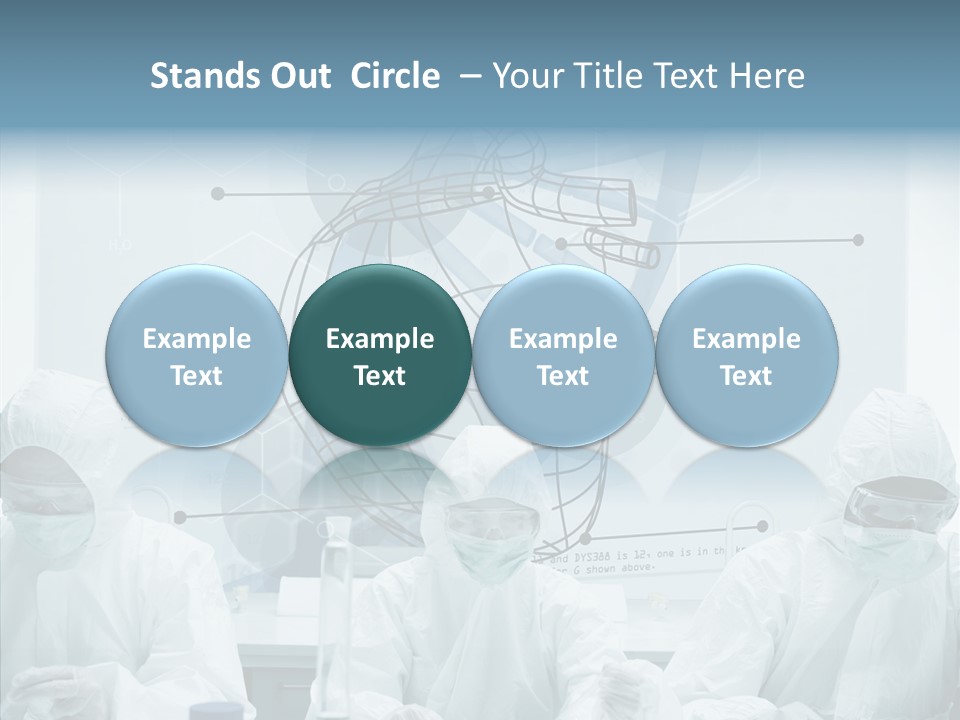 Beaker Hispanic Experimenting PowerPoint Template