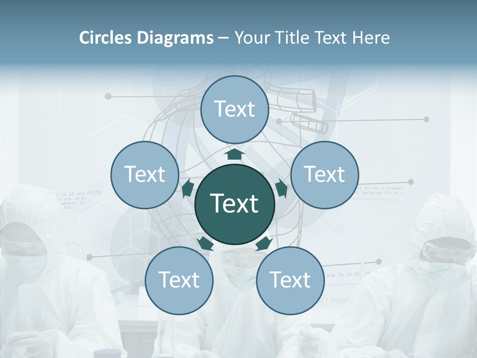 Beaker Hispanic Experimenting PowerPoint Template