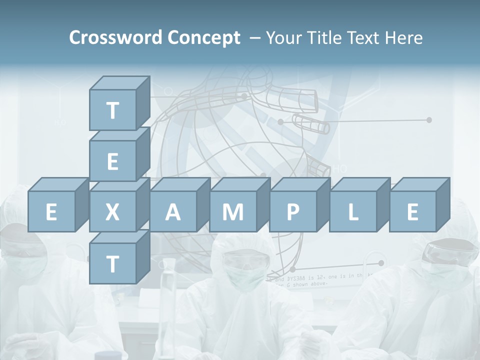 Beaker Hispanic Experimenting PowerPoint Template