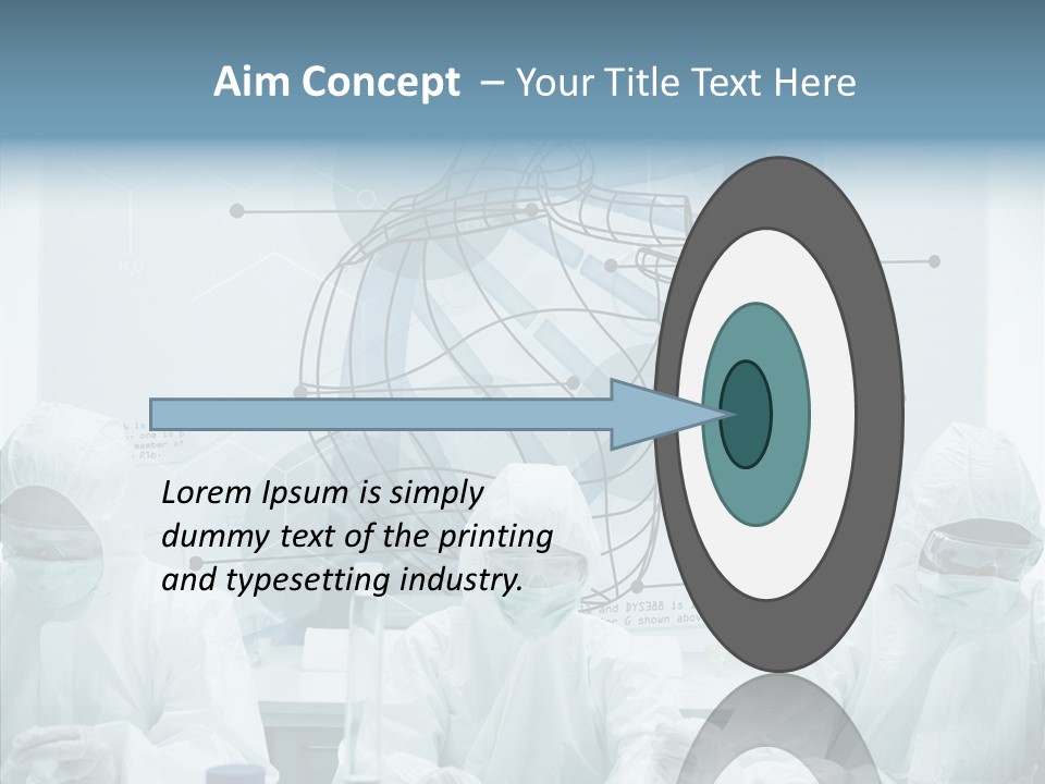 Beaker Hispanic Experimenting PowerPoint Template