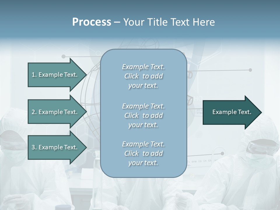 Beaker Hispanic Experimenting PowerPoint Template