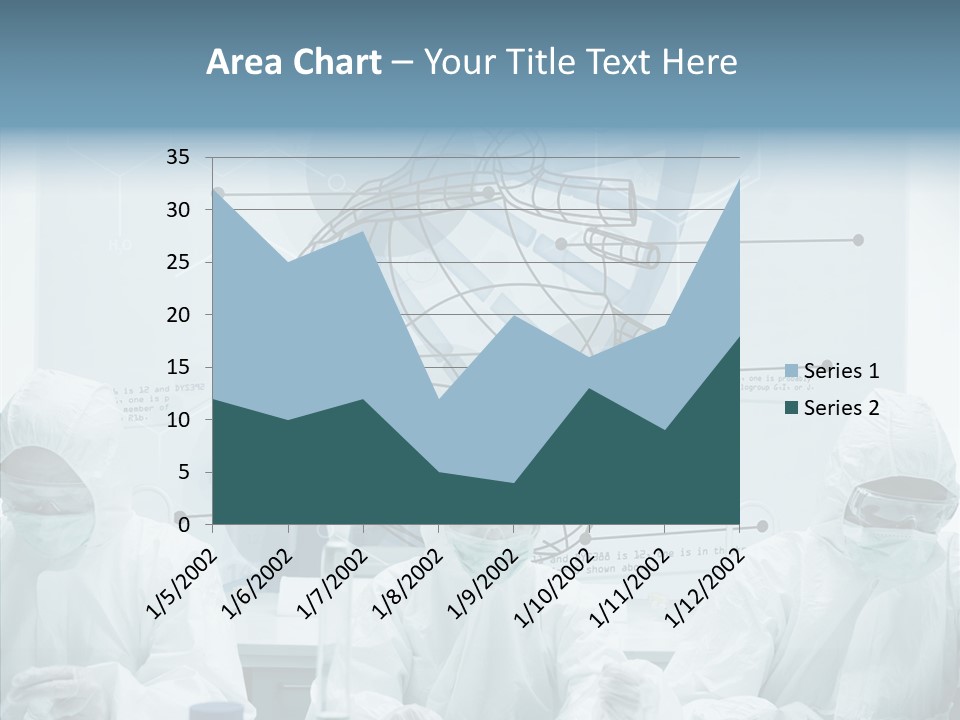 Beaker Hispanic Experimenting PowerPoint Template