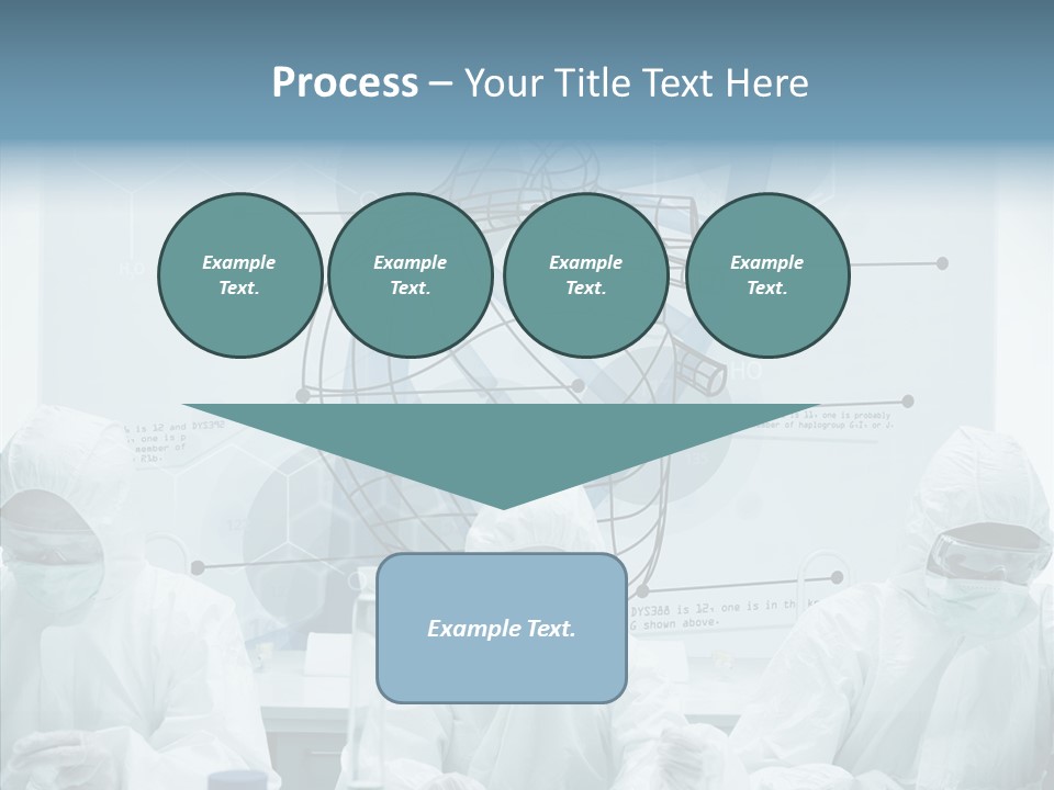 Beaker Hispanic Experimenting PowerPoint Template