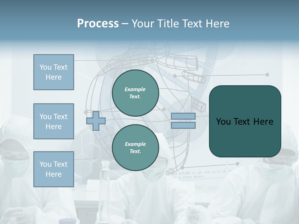Beaker Hispanic Experimenting PowerPoint Template