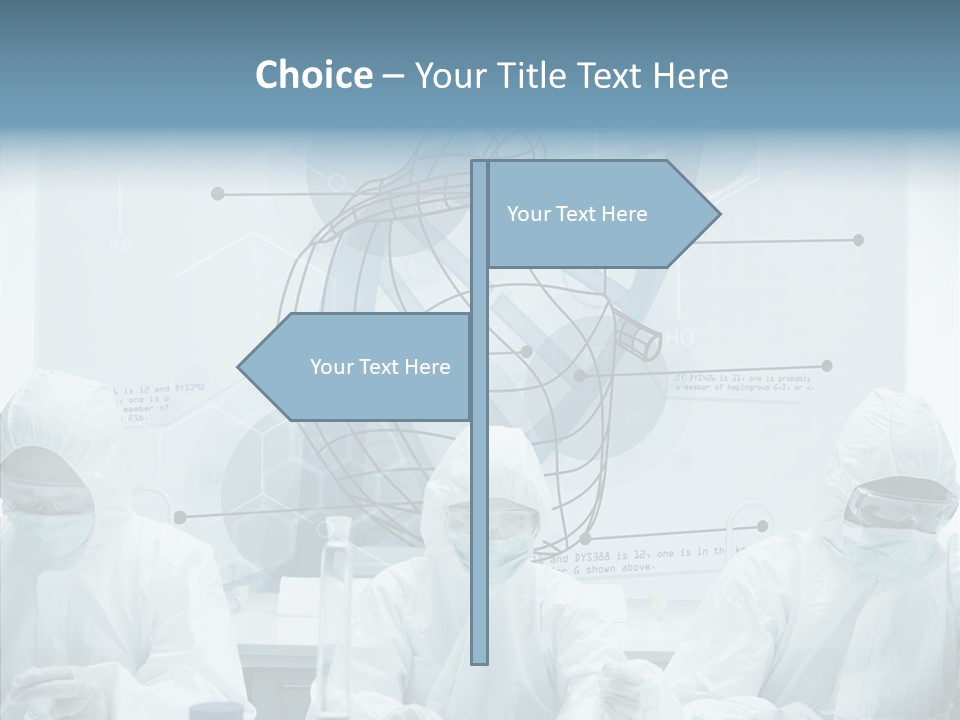 Beaker Hispanic Experimenting PowerPoint Template