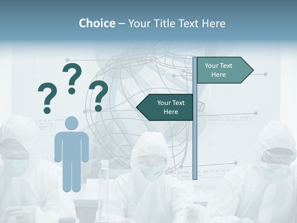 Beaker Hispanic Experimenting PowerPoint Template