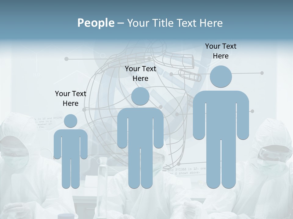 Beaker Hispanic Experimenting PowerPoint Template