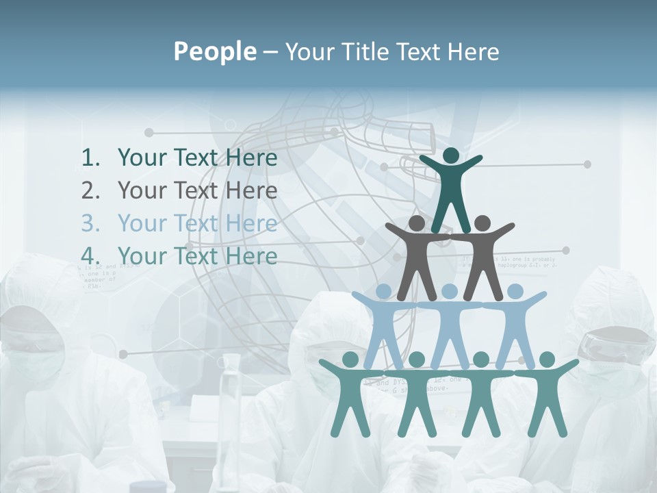 Beaker Hispanic Experimenting PowerPoint Template