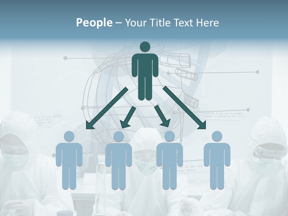 Beaker Hispanic Experimenting PowerPoint Template