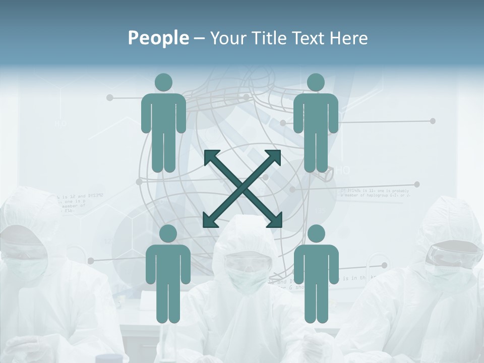 Beaker Hispanic Experimenting PowerPoint Template