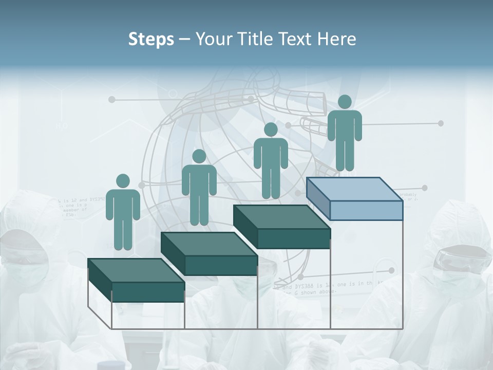 Beaker Hispanic Experimenting PowerPoint Template