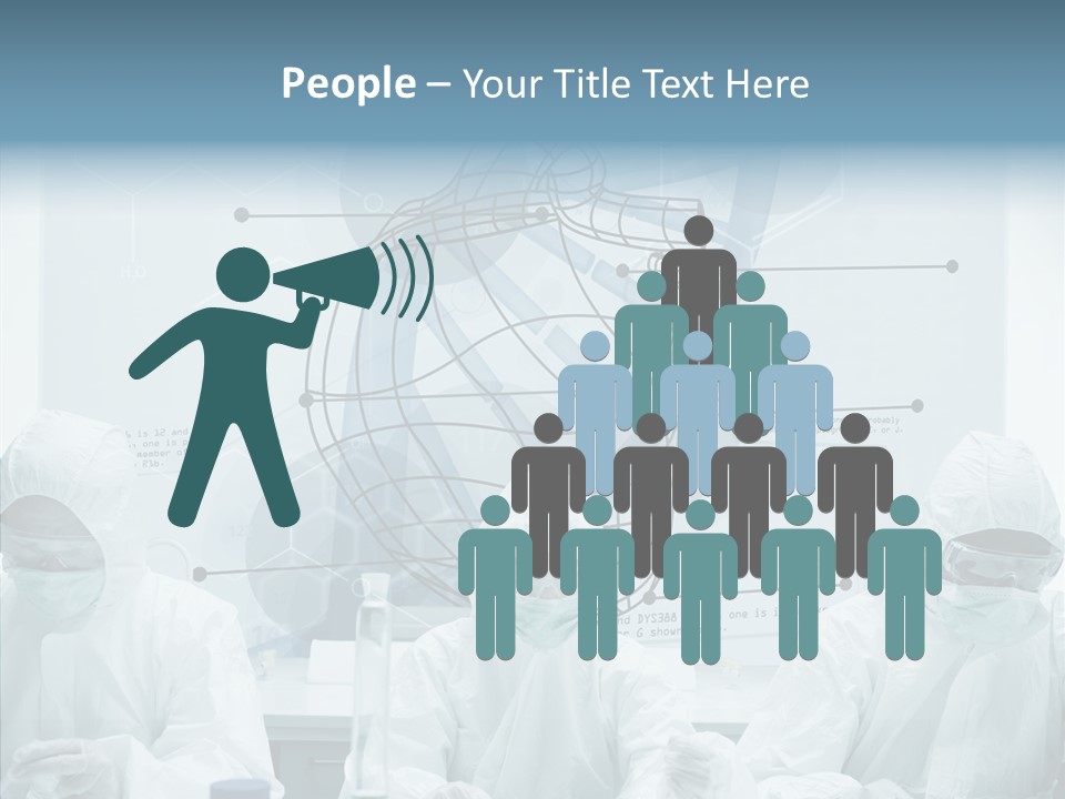 Beaker Hispanic Experimenting PowerPoint Template