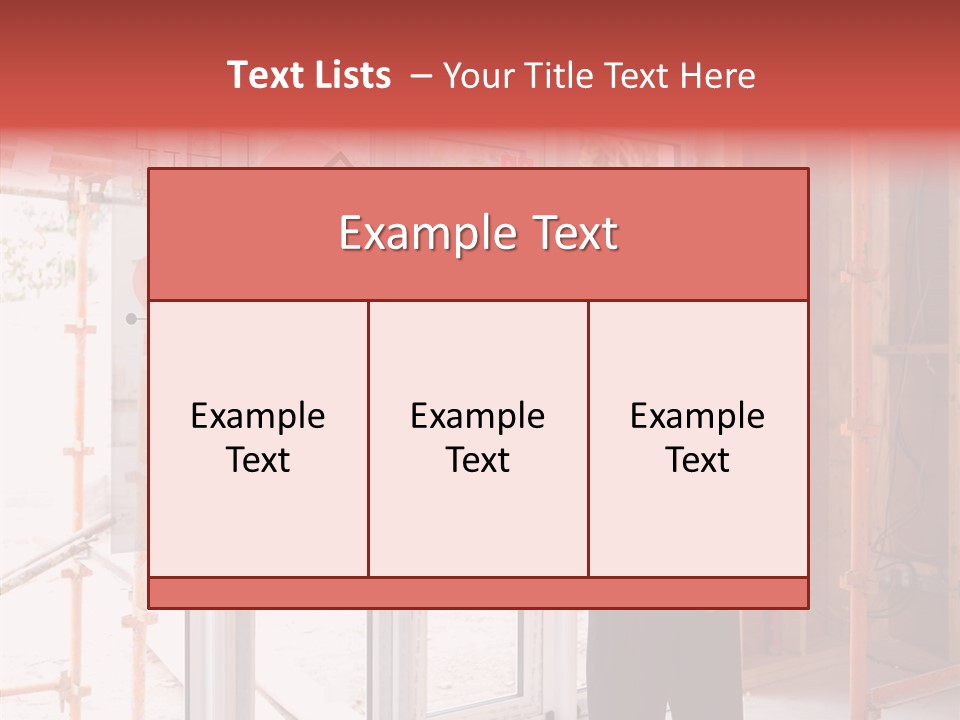 Hard Hat Hologram Display PowerPoint Template