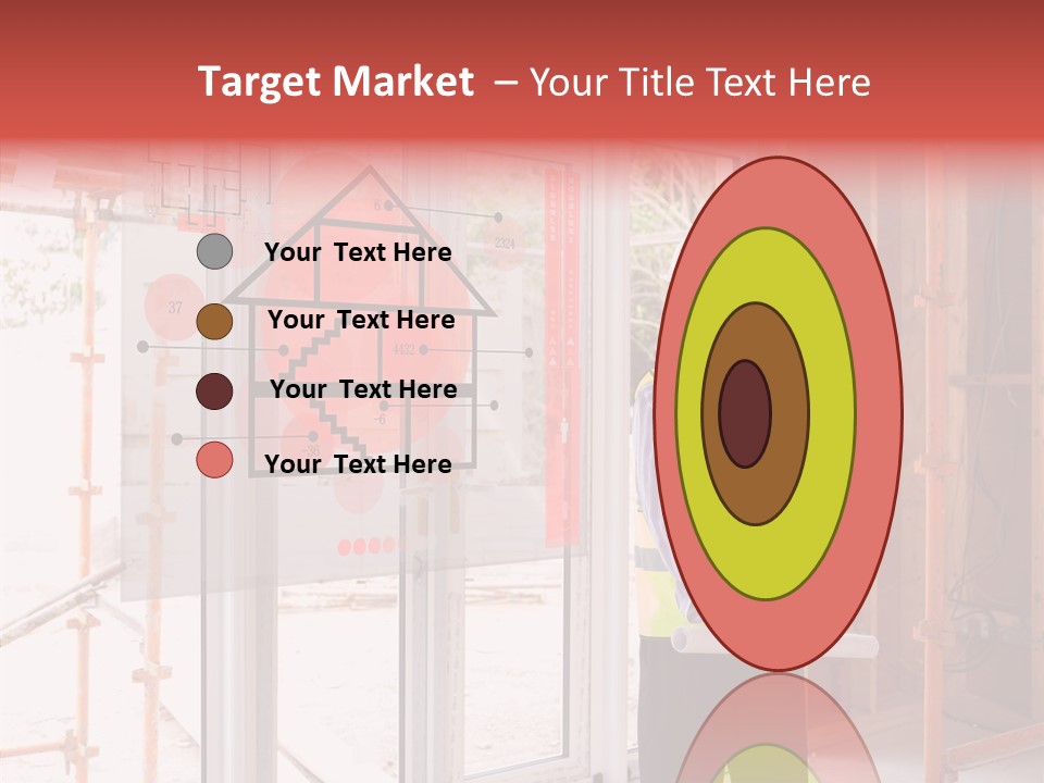 Hard Hat Hologram Display PowerPoint Template