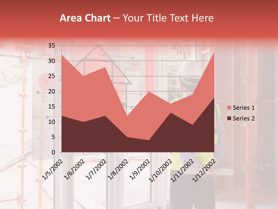 Hard Hat Hologram Display PowerPoint Template
