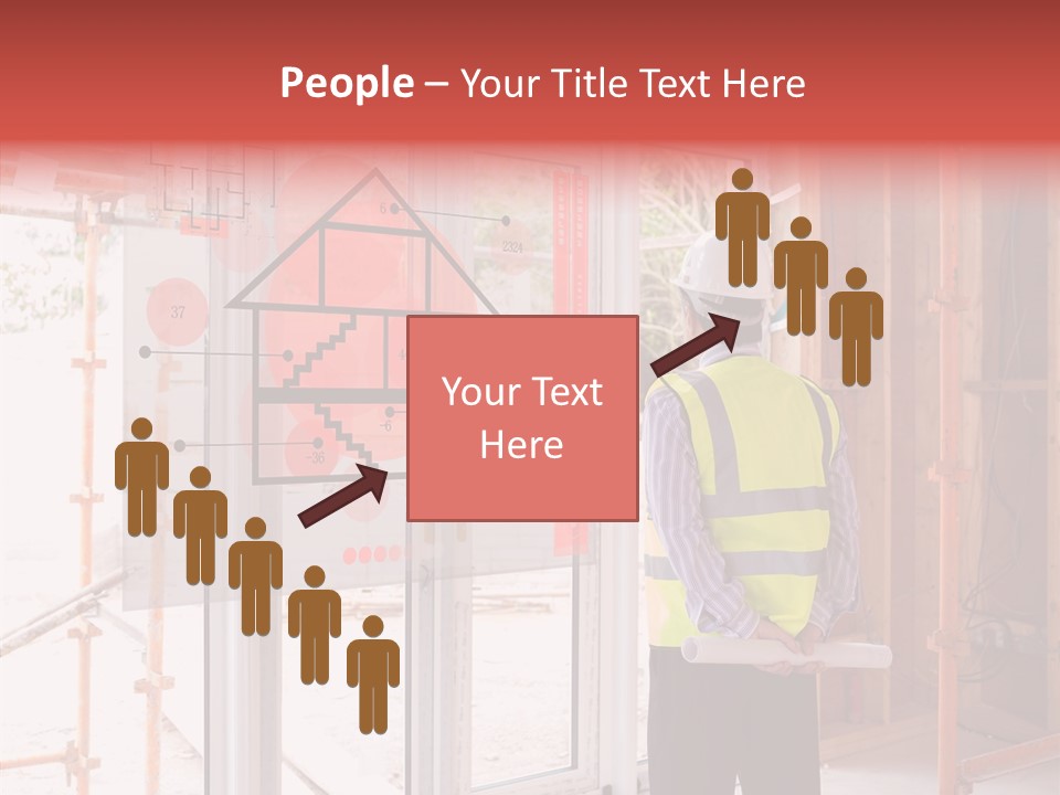 Hard Hat Hologram Display PowerPoint Template