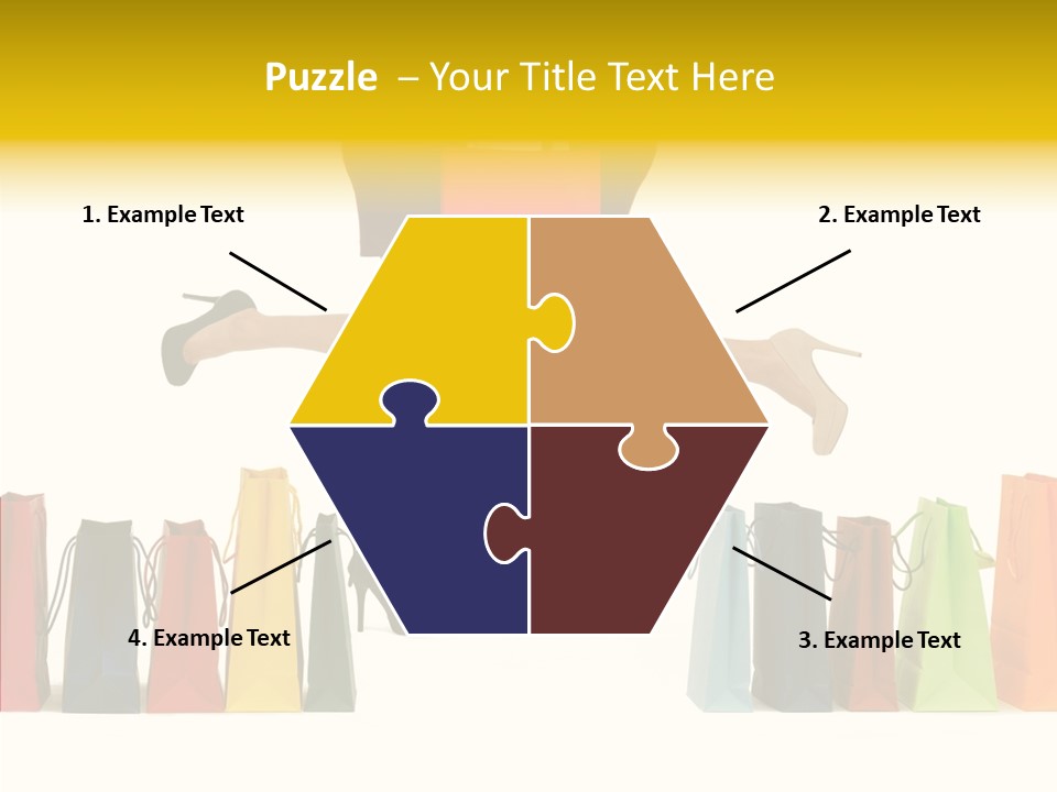 Beautiful Wealth Woman PowerPoint Template