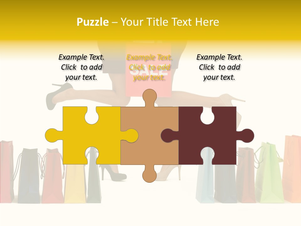 Beautiful Wealth Woman PowerPoint Template