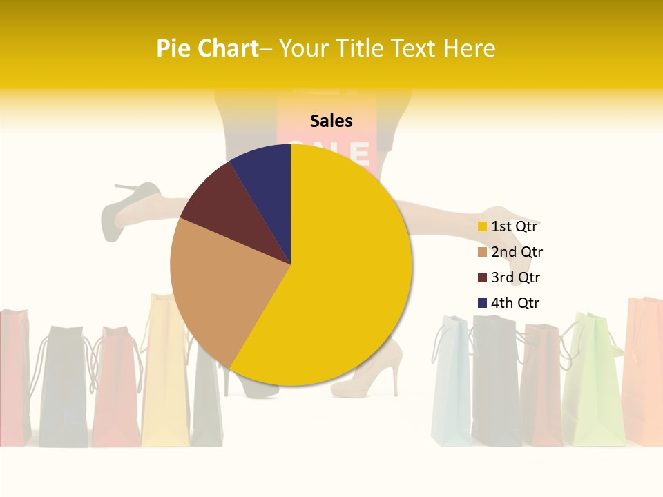 Beautiful Wealth Woman PowerPoint Template