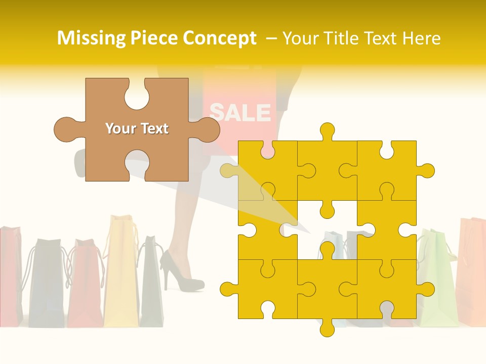 Beautiful Wealth Woman PowerPoint Template