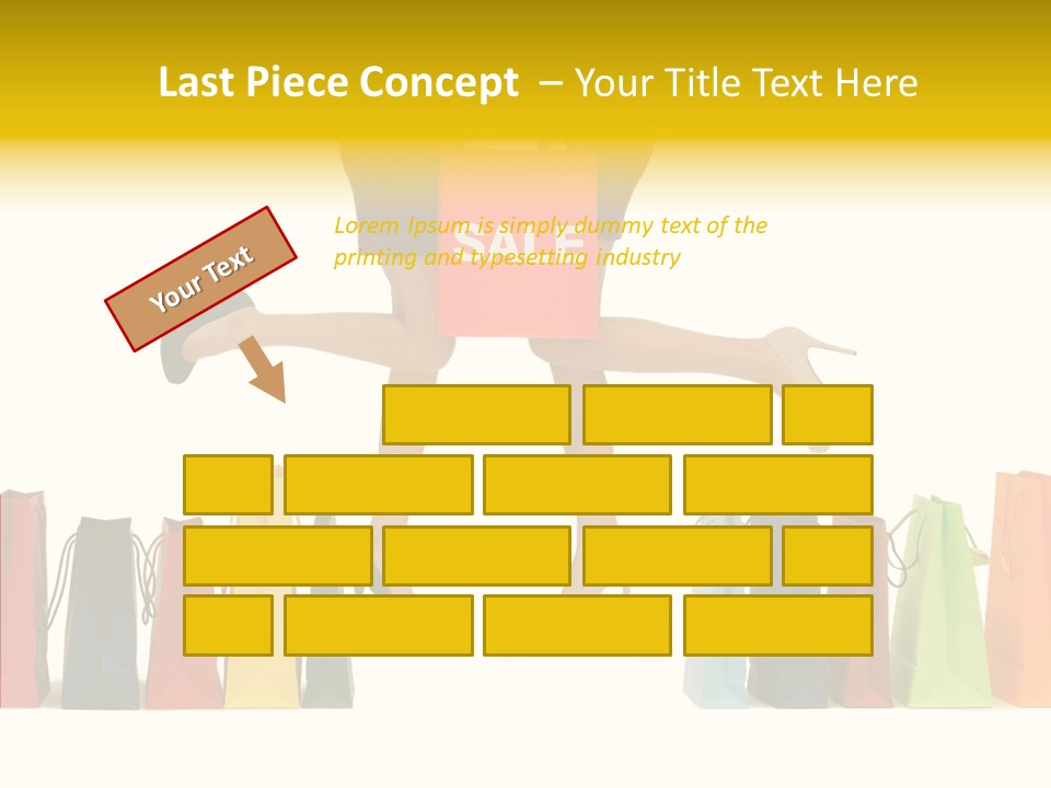 Beautiful Wealth Woman PowerPoint Template