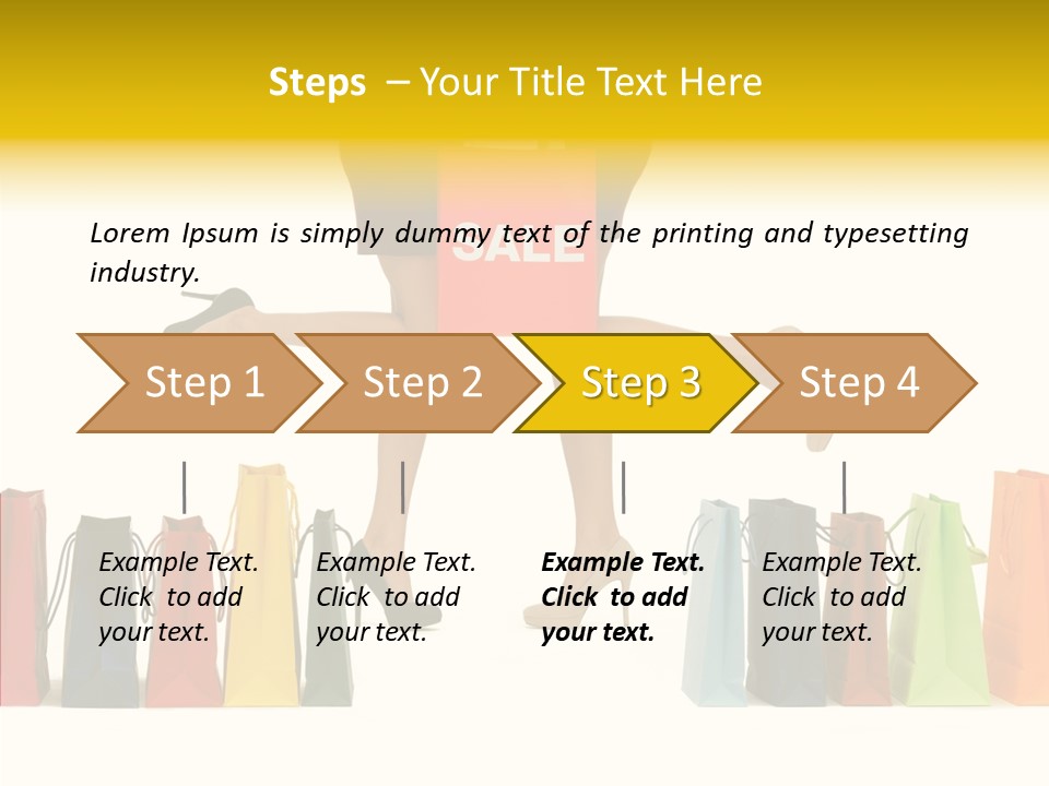 Beautiful Wealth Woman PowerPoint Template