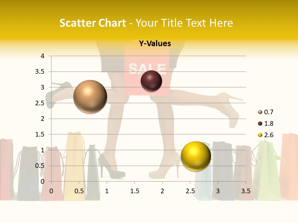 Beautiful Wealth Woman PowerPoint Template