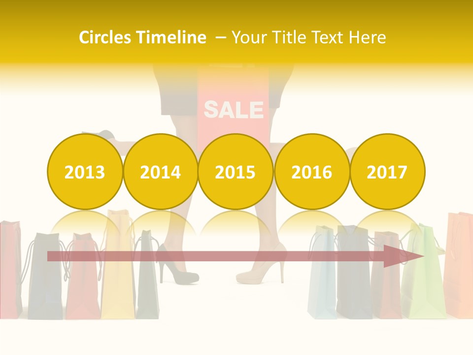 Beautiful Wealth Woman PowerPoint Template