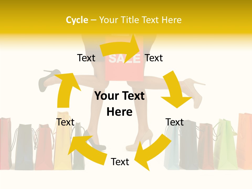 Beautiful Wealth Woman PowerPoint Template