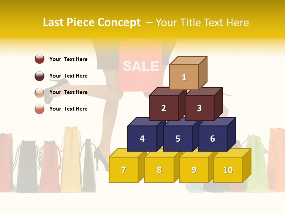 Beautiful Wealth Woman PowerPoint Template