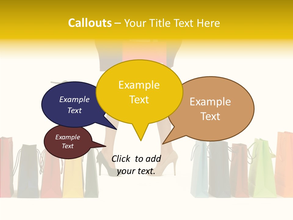 Beautiful Wealth Woman PowerPoint Template