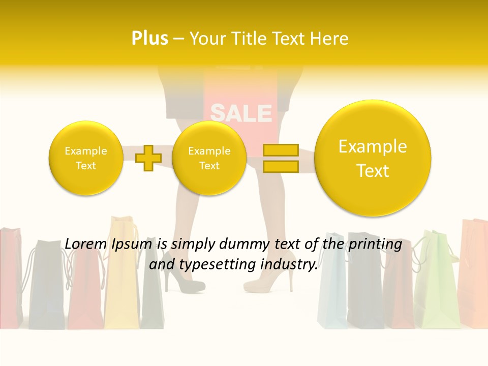 Beautiful Wealth Woman PowerPoint Template