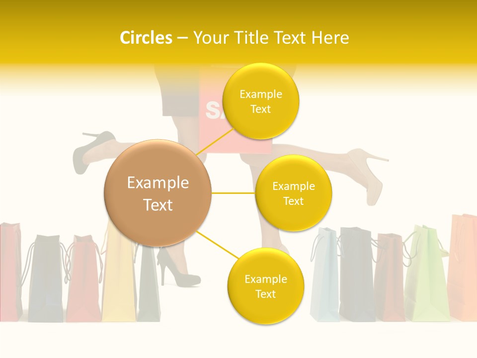 Beautiful Wealth Woman PowerPoint Template