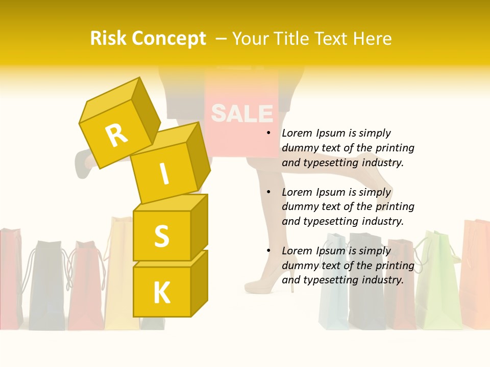 Beautiful Wealth Woman PowerPoint Template