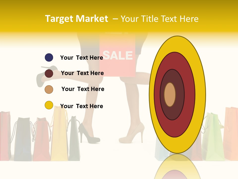 Beautiful Wealth Woman PowerPoint Template