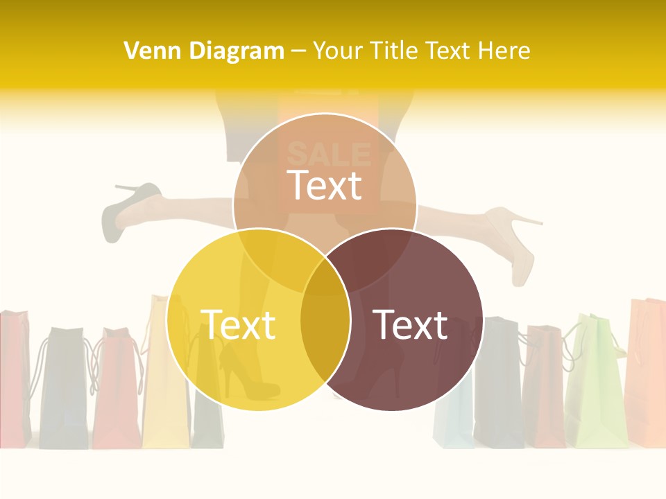 Beautiful Wealth Woman PowerPoint Template