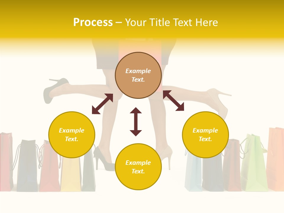 Beautiful Wealth Woman PowerPoint Template