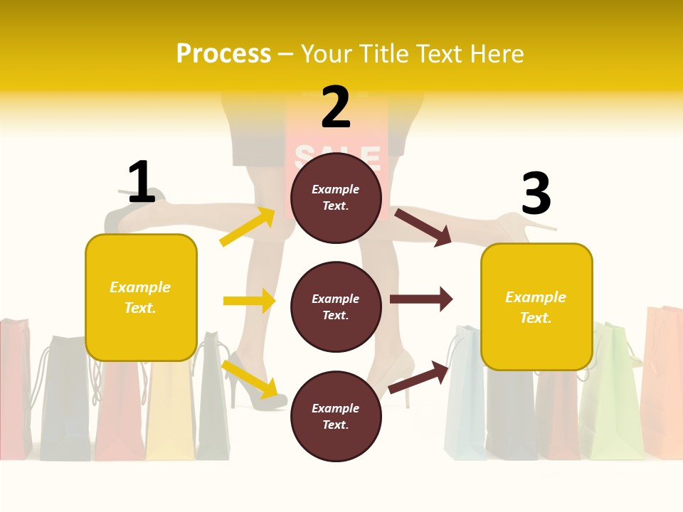 Beautiful Wealth Woman PowerPoint Template