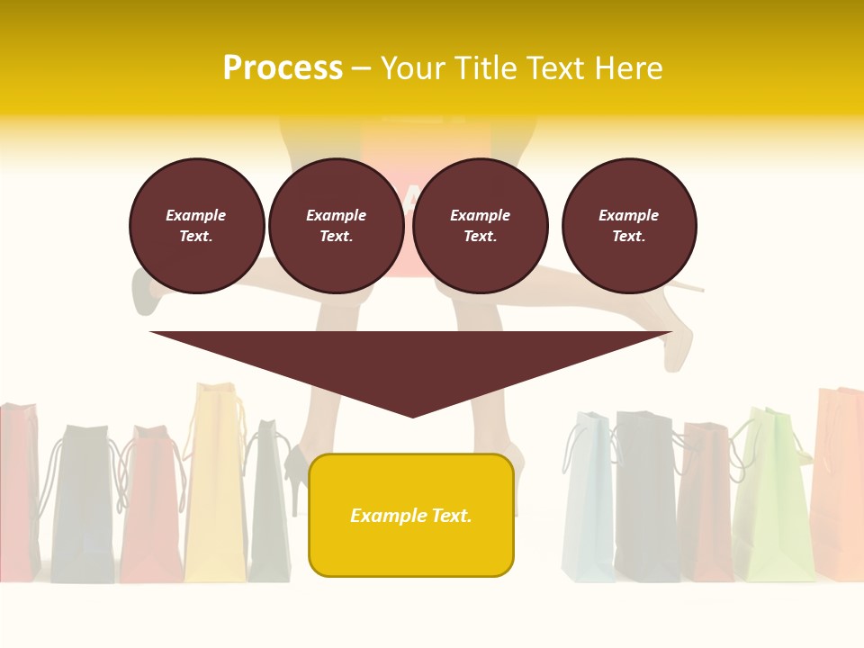 Beautiful Wealth Woman PowerPoint Template