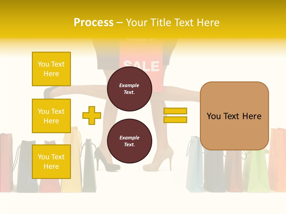 Beautiful Wealth Woman PowerPoint Template