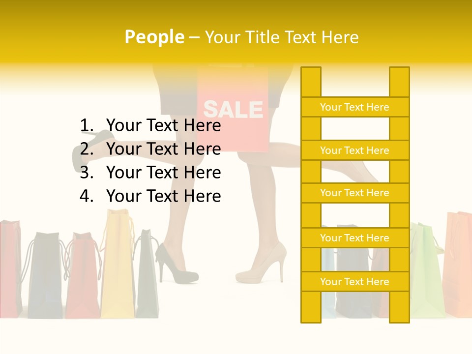 Beautiful Wealth Woman PowerPoint Template