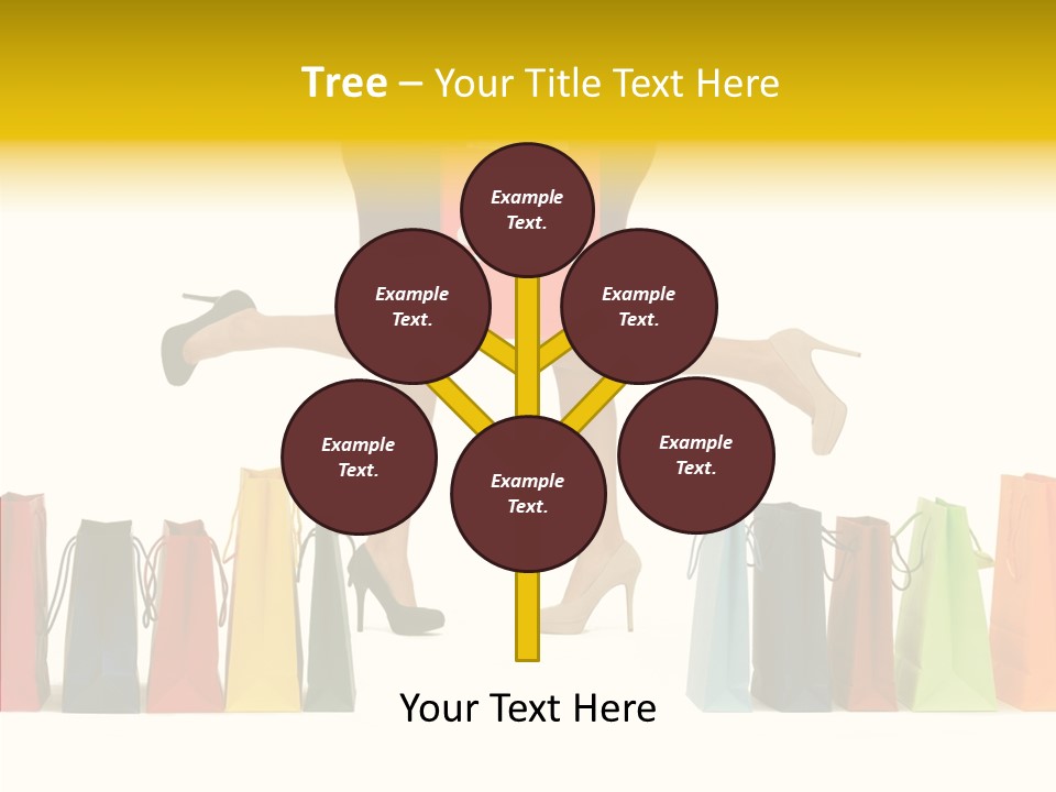 Beautiful Wealth Woman PowerPoint Template